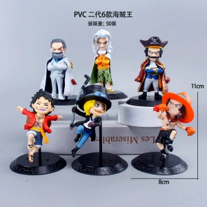 Фигура Luffy из PVC — коллекционная игрушка One Piece, несколько поз и выпусков, в пакетике или на окне