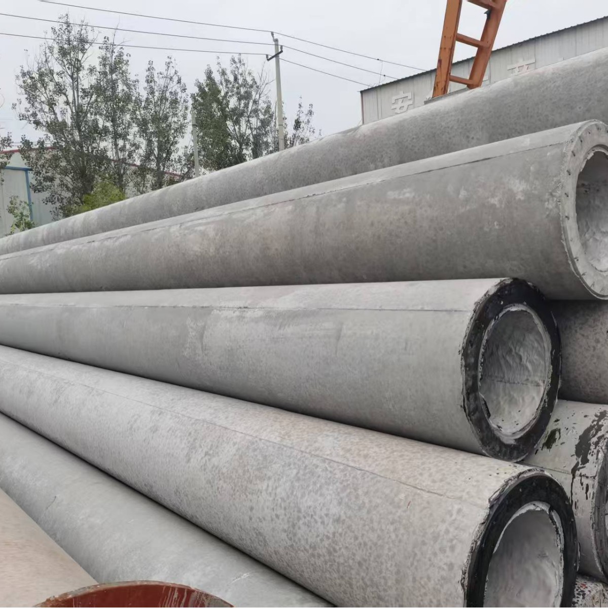 非预应力等直径D300mmD400mm光伏发电变压器4.5米6米水泥制品