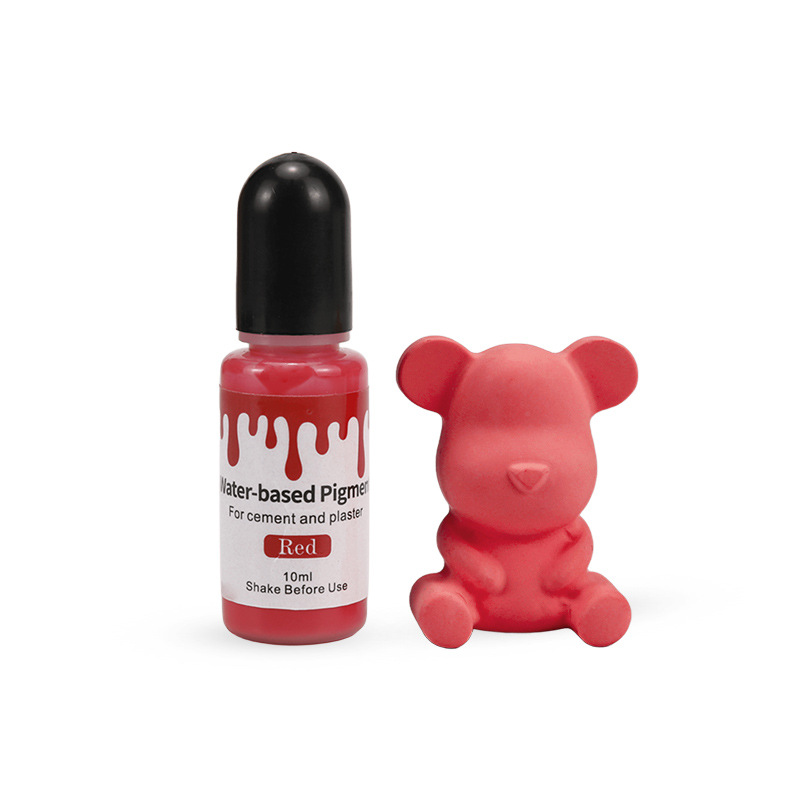 Cross border exclusive 24 color water-based pigment gypsum cement model dyeing agent water-based pig