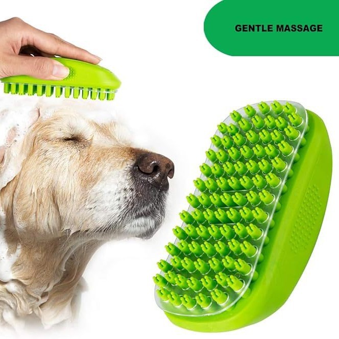 Cepillo de mascota transfronterizo para perros productos de limpieza cepillo de baño cepillo de masaje para gatos productos de depilación para mascotas