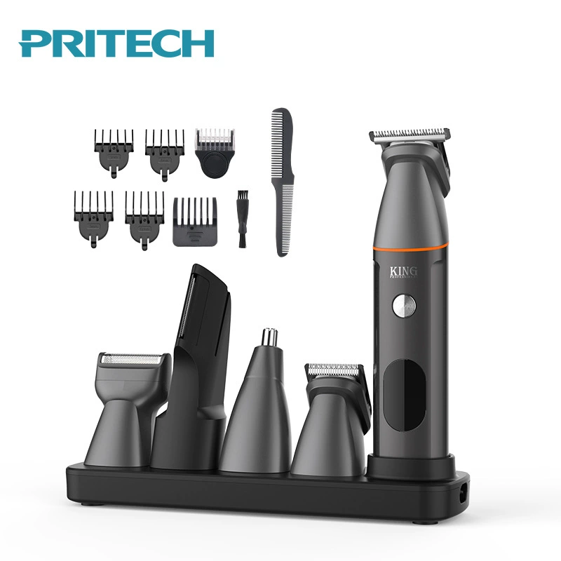Hair clipper, set for home use, new collection, with LED display