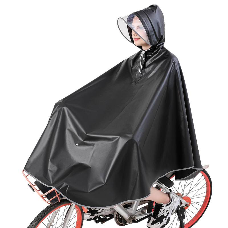 Bicycle Raincoat Single Men and Women Students Bicycle Electric Bicycle Outdoor Cycling Transparent Korean Style Riding Poncho Waterproof Bicycle Raincoat Single Men and Women Students Bicycle Electric Bicycle Outdoor Cycling Transparent Korean Style Riding Poncho Waterproof