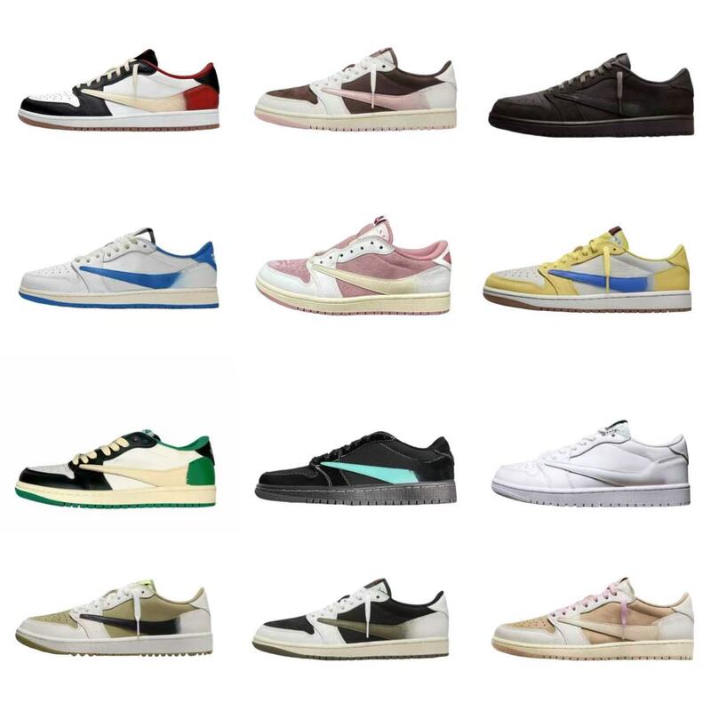 Putian Shoes High-End Version Aj1 Reverse Hook Pink Black Warrior Jordan 1 Non-Slip Wear-Resistant Unisex Basketball Shoes for Export Putian Shoes High-End Version Aj1 Reverse Hook Pink Black Warrior Jordan 1 Non-Slip Wear-Resistant Unisex Basketball Shoes for Export