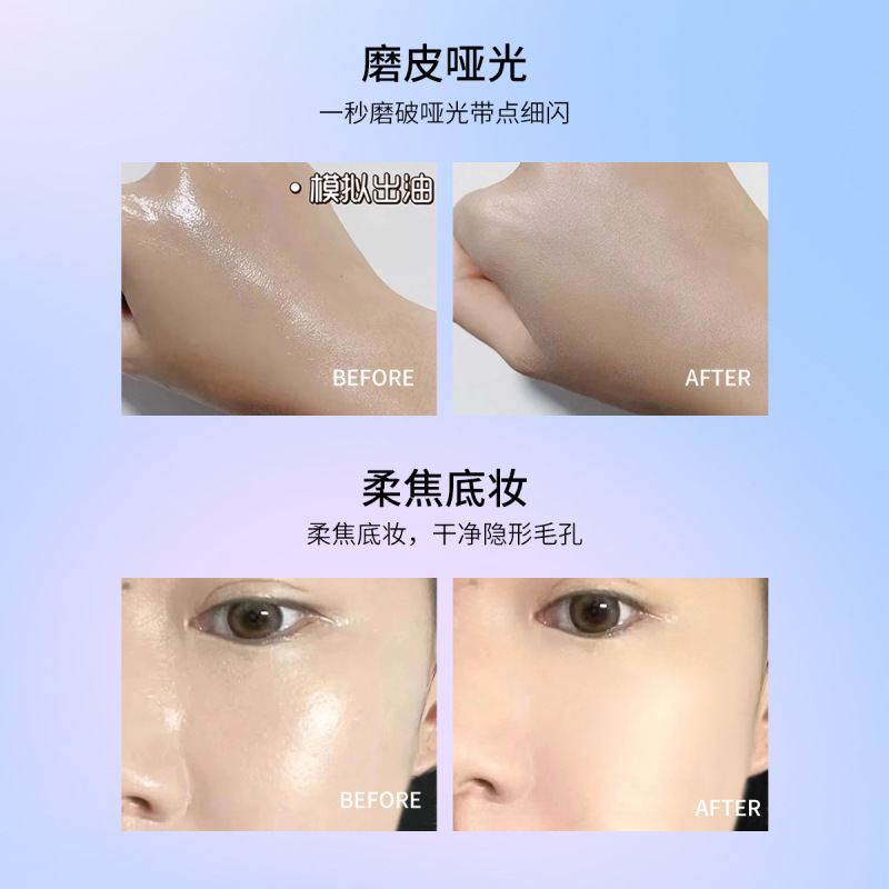 Zhimei Diary 小さな絞りメイクアップルースパウダー回転ソフトフォーカス通気性コンシーラー防水防汗オイルコントロールパウダー制汗|undefined