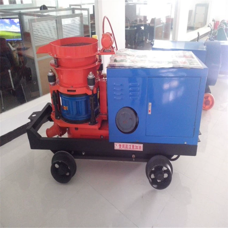 Поставка 6 кубических сухих бетонных цементных карьеров, гравий, машина для влажного и сухого распыления