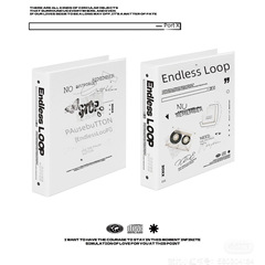 Infinite loop cardboard storage book Niche 3-inch hard shell card book Four-grid loose-leaf star-chasing album storage