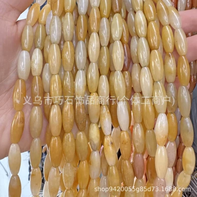 Zərgərlik ara hissələri — accessories, wholesale - natural-yellow-jade-616mm