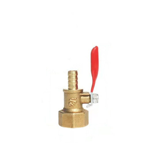 Water purifier drain valve 4-point threaded copper integrated valve filter hardware switch ball valve joint drain valve