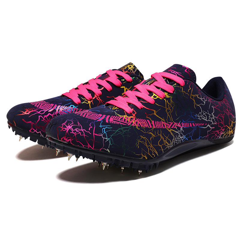 23 nuevos zapatos transfronterizos de 8 uñas de Pato Mandarín zapatos de uñas de pista y campo Sprint zapatos de uñas para hombres zapatos de entrenamiento deportivo para mujeres zapatos de uñas zapatos de pista