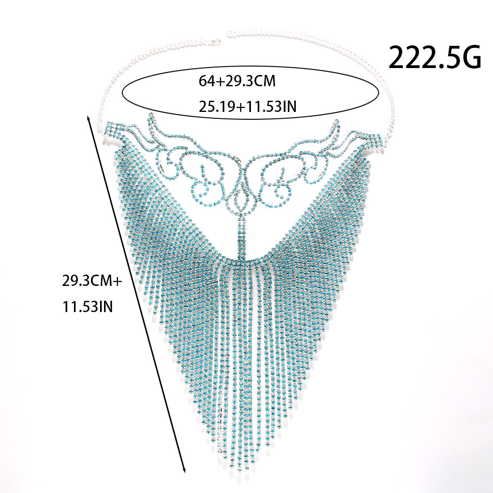 Europa y América rhinestone borla máscara moda exagerada Halloween completo diamante bola máscara accesorios máscara