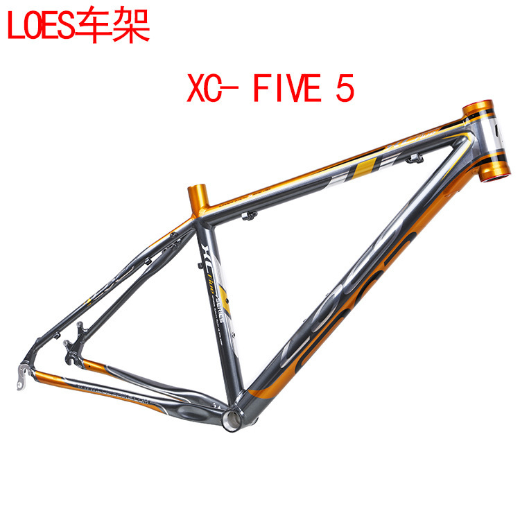 LOES Frame Aluminum Alloy XC-FIVE 5 Bicycle Shelf 15.0/17inch with Headset Frame Mount Frame