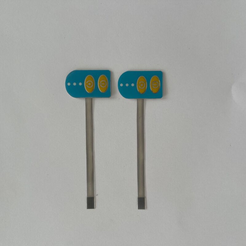 Instrument Film Switch Concave and Convex Button Panel Led Light Pvc Film Touch Button Sticker Control Panel