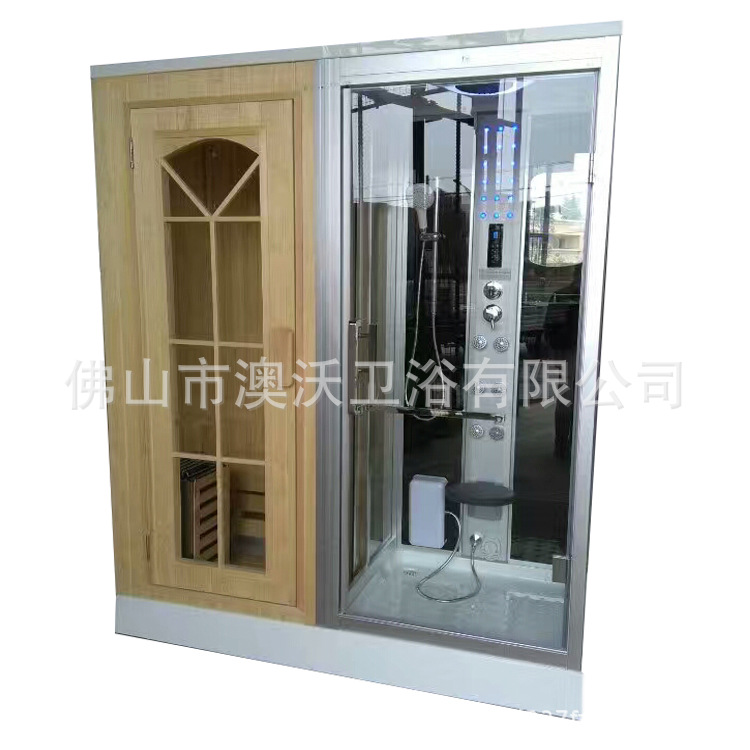 Salón de belleza club de casa sala de vapor seco sala de vapor húmedo sala de salud sala de ducha de vapor seco húmedo integral infrarrojo lejano