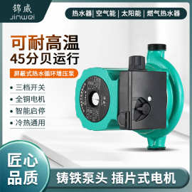 铸铁家用循环泵超低音地暖循环锅炉暖气管道回水泵增压循环泵小水