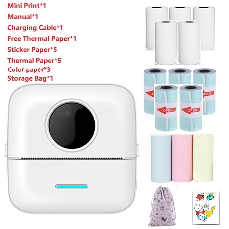 Mini Impresora Térmica de Bolsillo, Impresión Térmica, Interfaz USB image 13