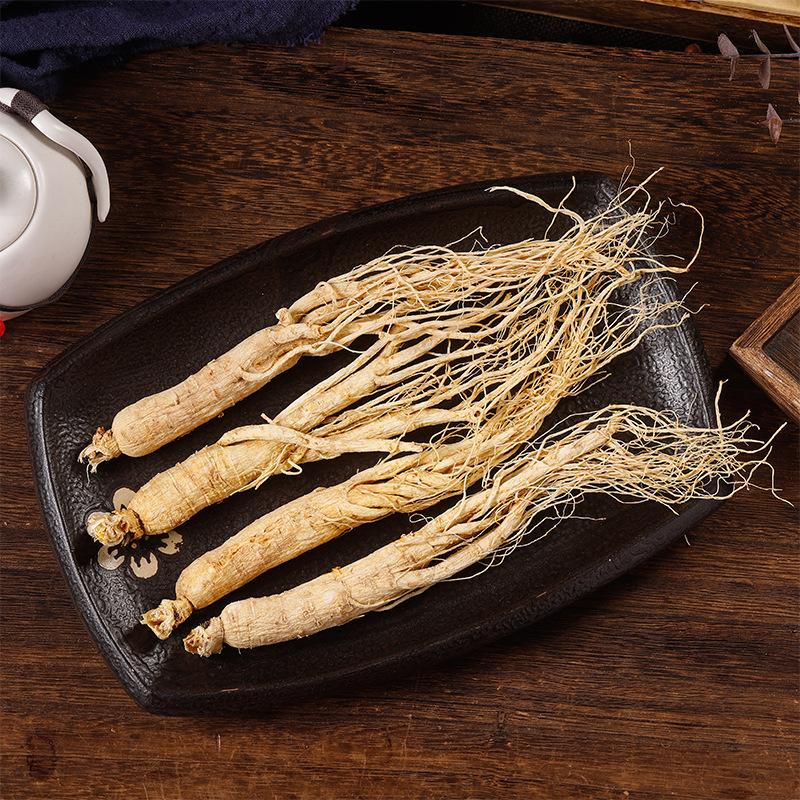 Ginseng dry goods from Changbai Mountains in Jilin, raw sun-dried ginseng wine ingredients, whole branch ginseng wholesale, large quantity, competitive price, complete specifications