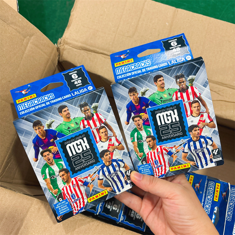 Officially Licensed Panini 2026-2027 La Liga Football Star Card Grenade Box Set Collectible Cards Officially Licensed Panini 2026-2027 La Liga Football Star Card Grenade Box Set Collectible Cards