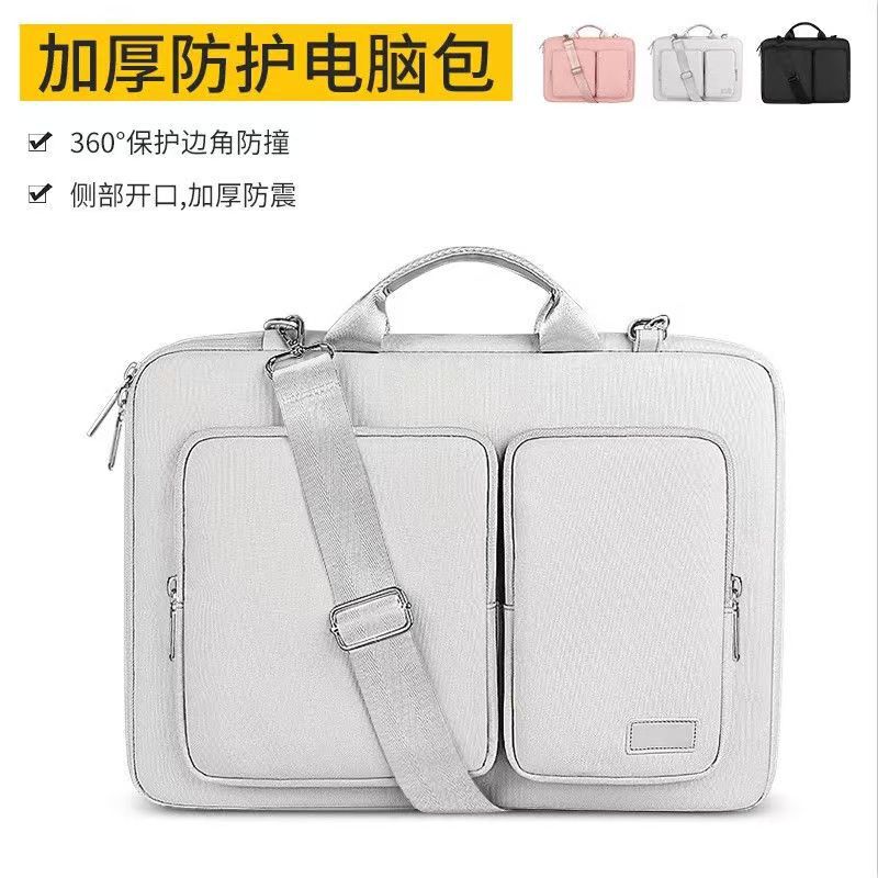 Partitioned Storage - Laptop Bag Handheld Inner Sleeve Bag 16inch Suitable for Apple, Huawei, Lenovo, Large Capacity