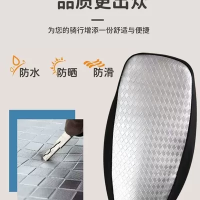 Rainproof Seat Cushion Cover with – Electric car cushion