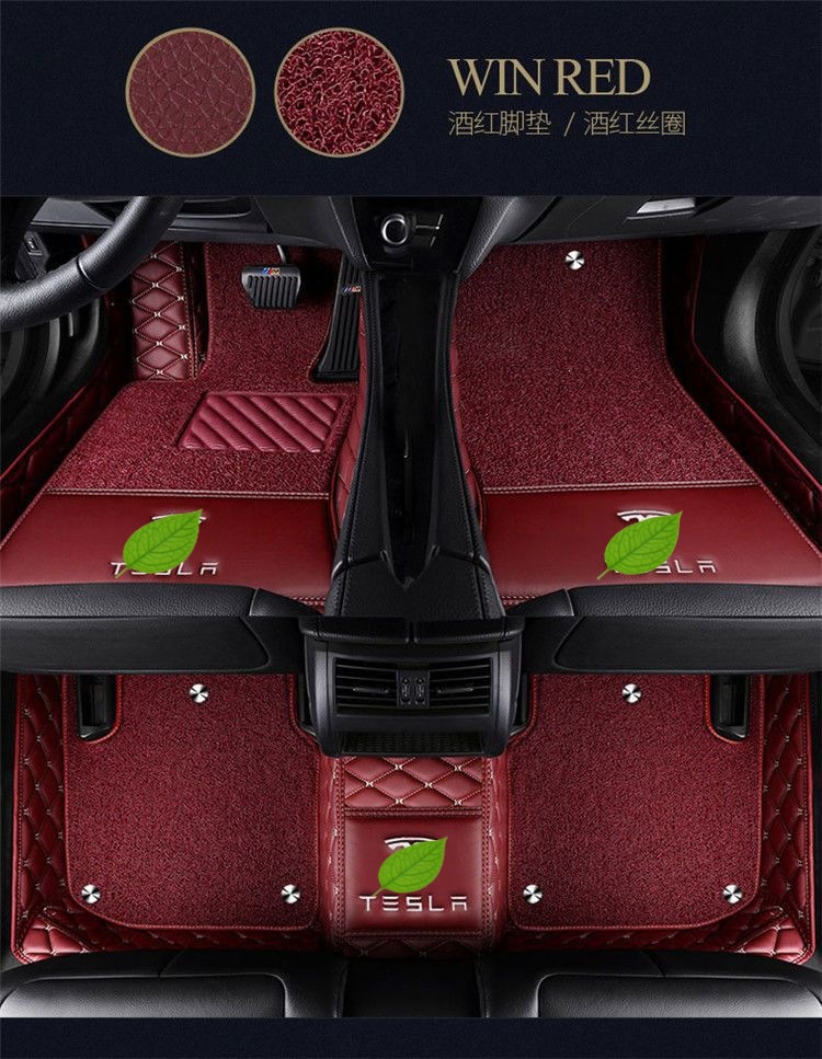 Suitable for Tesla Model Y floor mats, Tesla MODEL 3 MODEL S full-coverage car floor mats