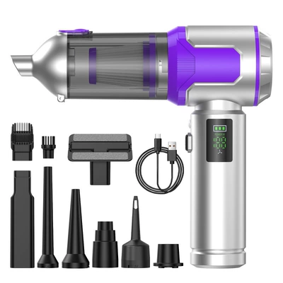 Dust Removal, Wireless Charging, Mini — Tozsoranlar - private-model-new-model-cy-116-silver-purple-yijian-dust-remover