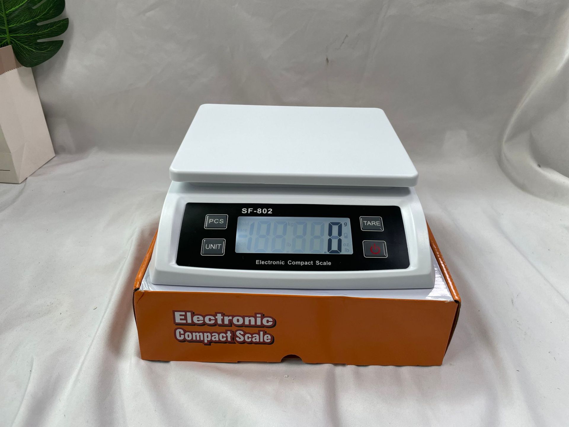 Dış Ticaret SF802 Mutfak Terazisi 30kg Paslanmaz Çelik Elektronik Terazi Kitchen Scale Fırın Elektronik Terazisi Küçük Tezgah Terazisi