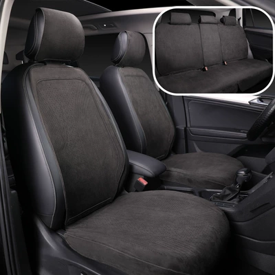 seat cushion – Seat cushion, seat cover - ink-black-full-set-for-five-seater-vehicles