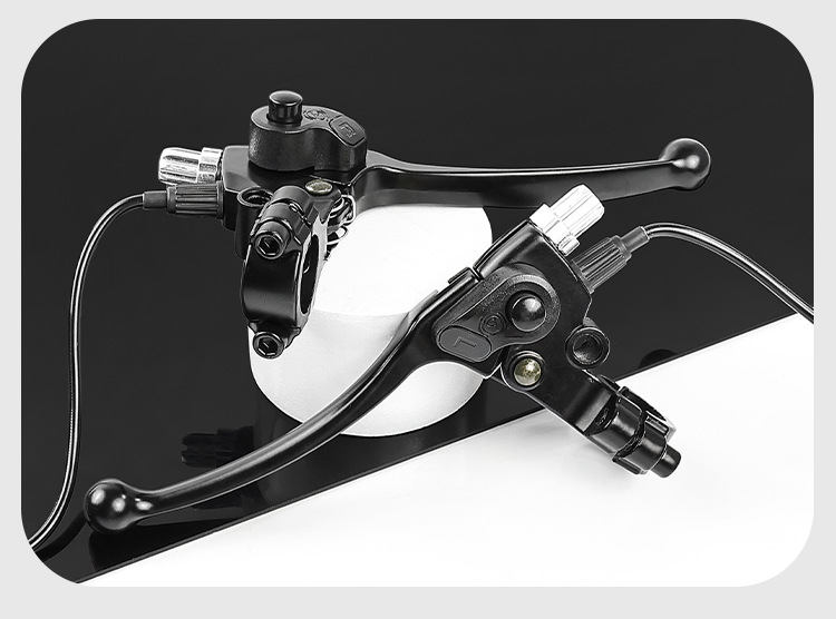 New National Standard Electric Vehicle Brake Handle, Leisure Tricycle Parking Brake Handle, No-Disassembly Brake Handle, Drum Brake Handle with Mirror Hole