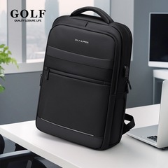 ゴルフリュックメンズ新品大容量16インチパソコンリュックビジネス旅行通勤出張シンプルカバン