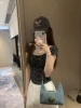 Black floral