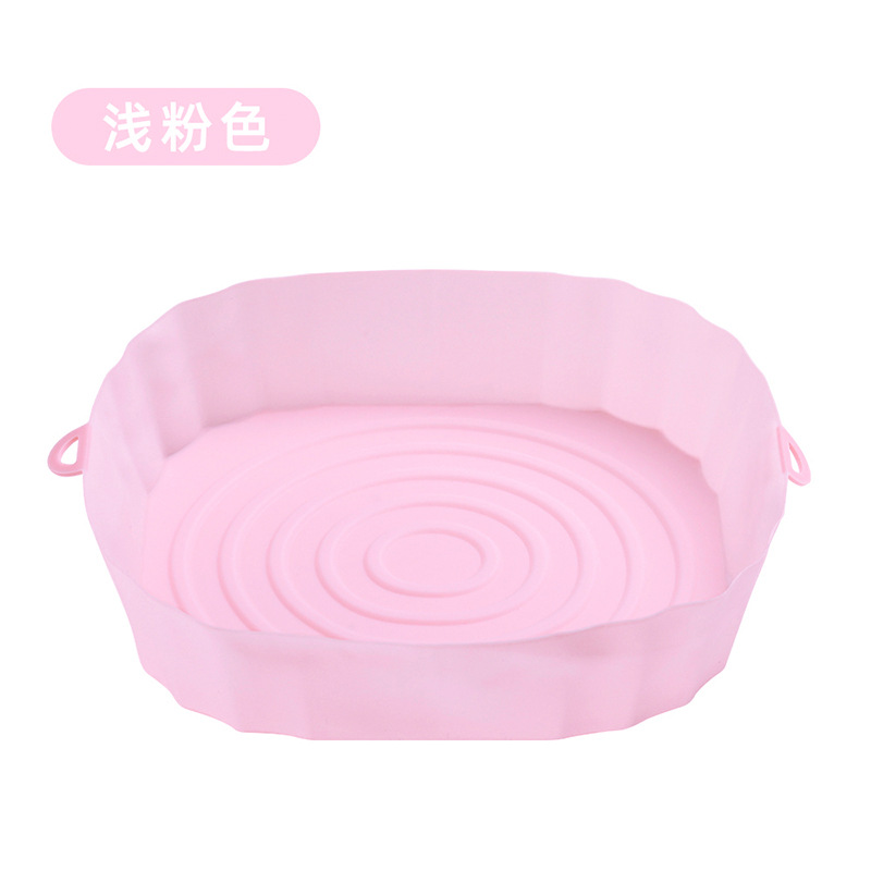 핑크 * 실리콘 트레이 * 둥근 모양