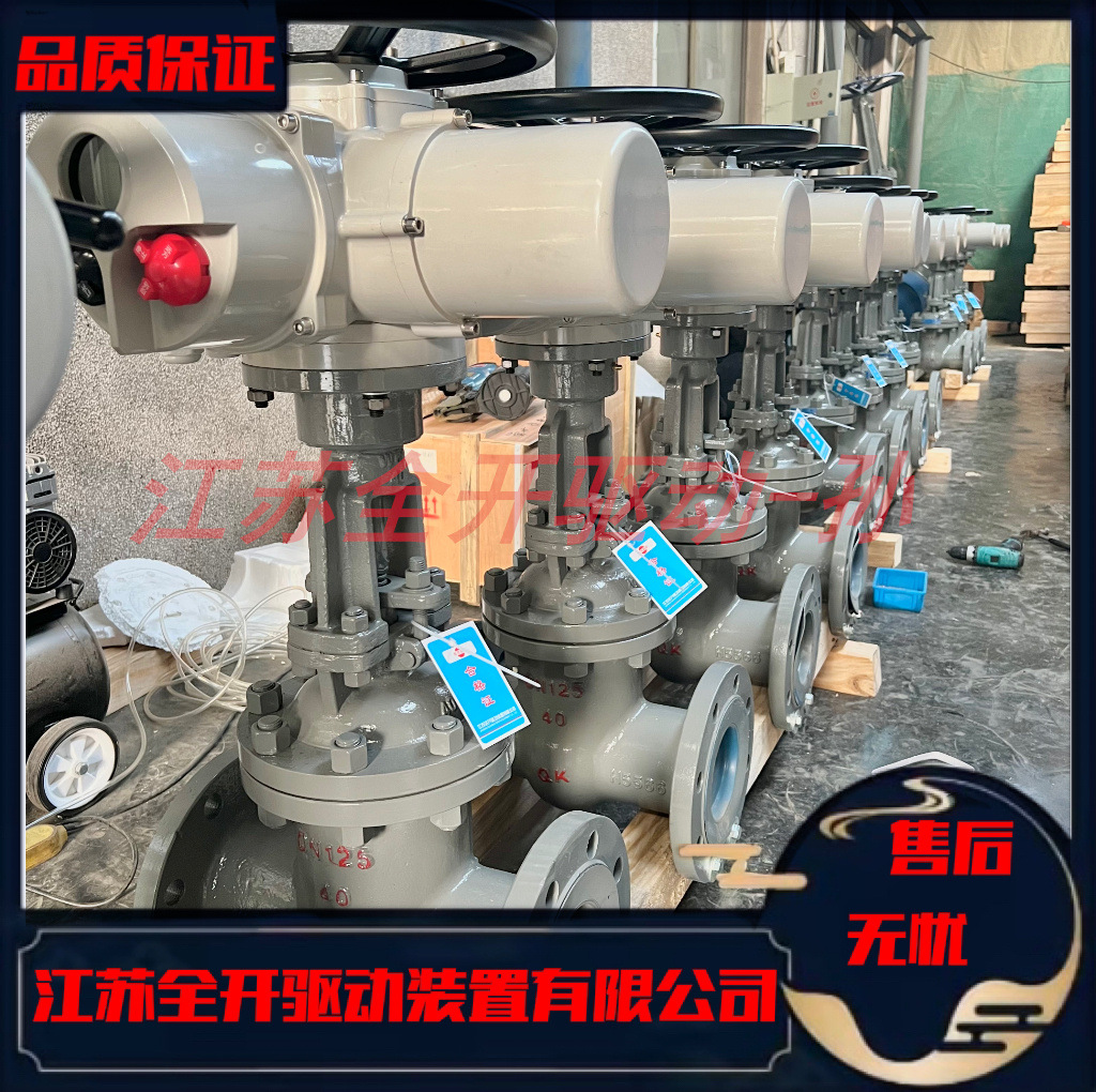 质量保障 水利电厂用电动法兰闸阀6.4MPa Z941H-64 DN450智能型