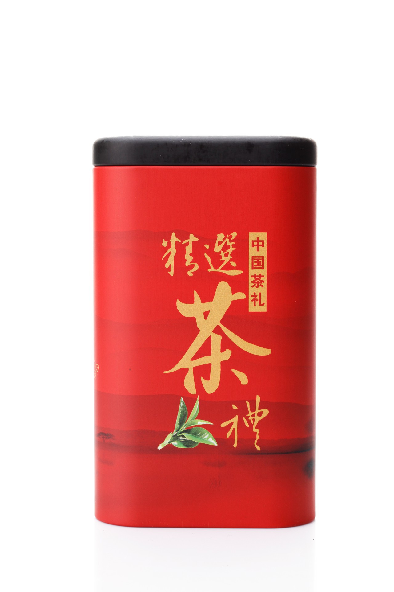 精选名茶茶叶罐铁罐礼盒马口铁金属方形通用型包装罐包装盒子