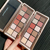 Eyeshadow palette, matte eye shadow contains rose, with little bears, earth tones