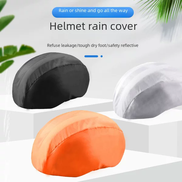 Bicycle helmet rain cover driving helmet cover Didi waterproof reflective bicycle summer helmet protective cover windproof cover