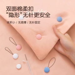 ベッドシーツホルダー、新しい安全で目に見えないアップグレードバージョン、針不要のキルトカバー、掛け布団カバーの四隅固定具、家庭用キルト