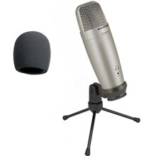 C01U Pro USB Studio Condenser Microphone with Real-time moni