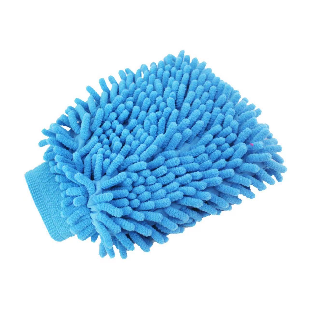 Lavado de coches guantes polvo limpieza trapo espuma coche belleza eliminación de polvo de doble cara herramienta de limpieza trapo guantes de limpieza de coches