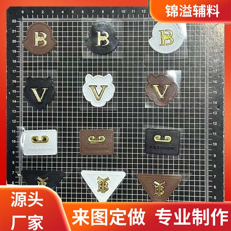 服装辅料商标印刷立体硅胶烫画标标热转印高温烫标烫图LOGO可批发
