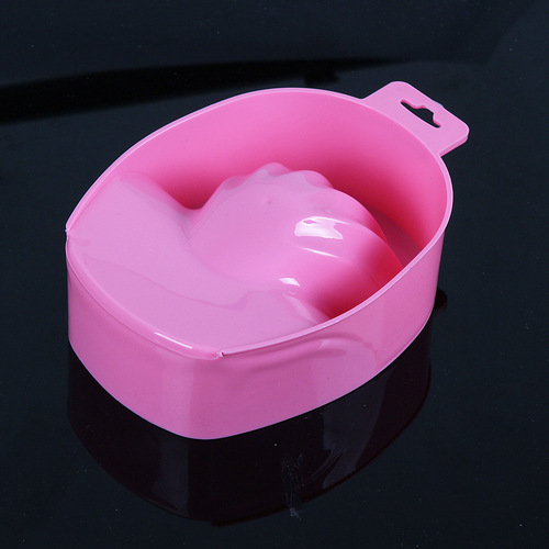 Double-layer hand-soaking bowl to exfoliate and soften dead skin, nail-soaking basin, wash and remove nails, basin, manicure tools and supplies