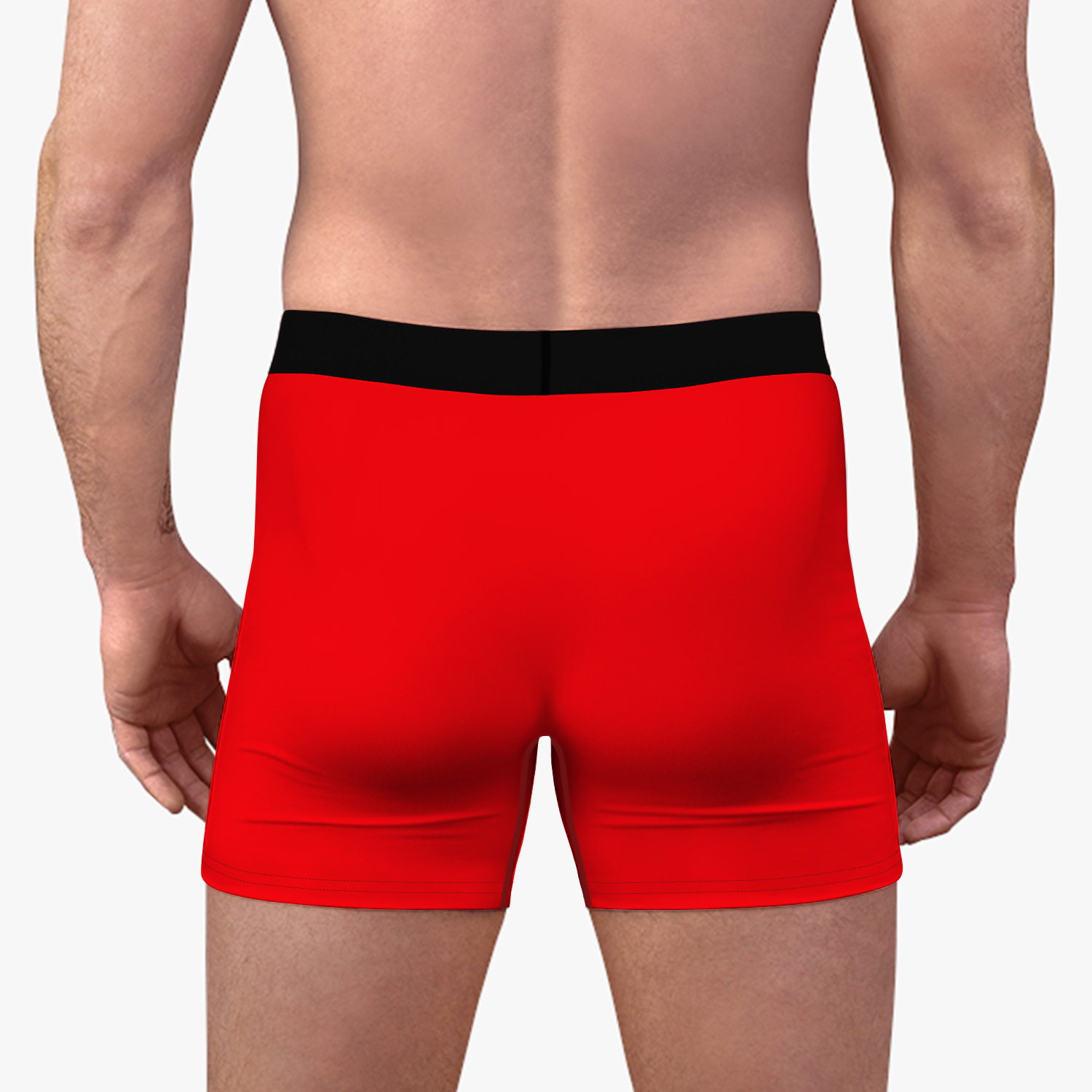 Nouveaux sous-vêtements en polyester à la mode et respirants pour hommes imprimés numériques 3D de noël pour un port confortable avec des sous-vêtements plats_voghion.com