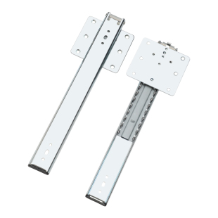 Flip-up folding hidden swing door track cabinet pocket door telescopic side-mounted plug-in sliding rail hardware accessories