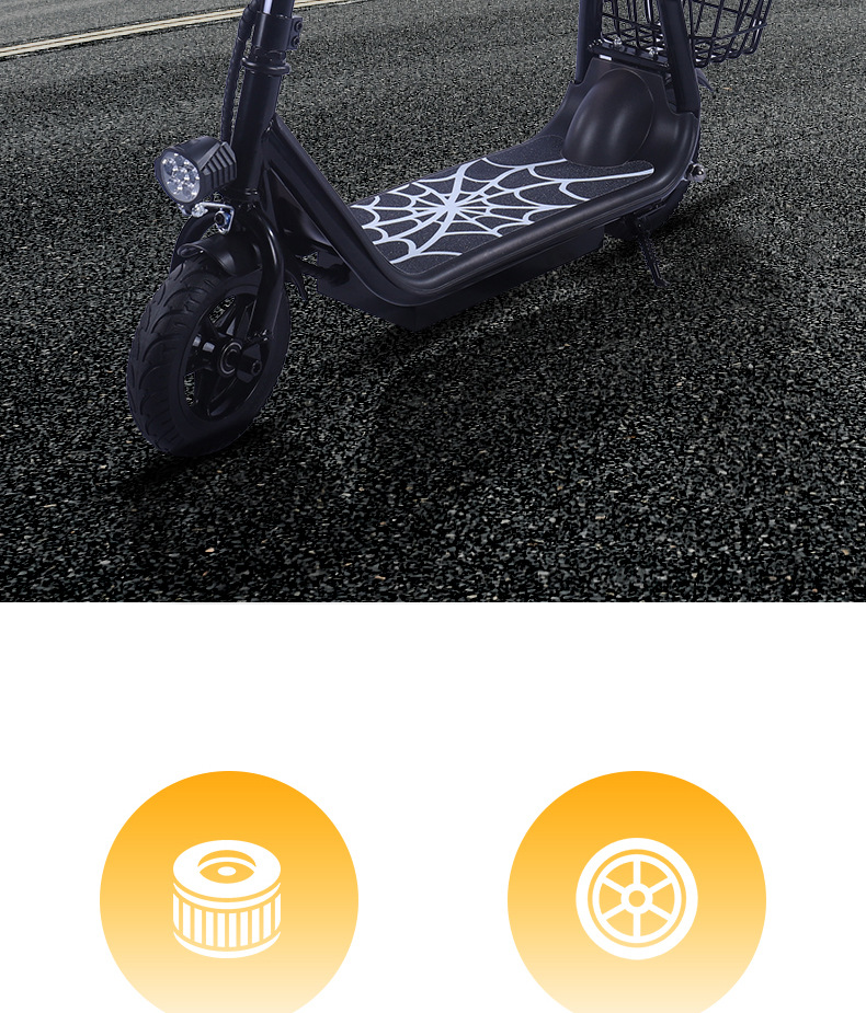 Cross-Border 8inch Adult Electric Mobility Small Harley Battery Car Portable Travel Mini Foldable Electric Scooter