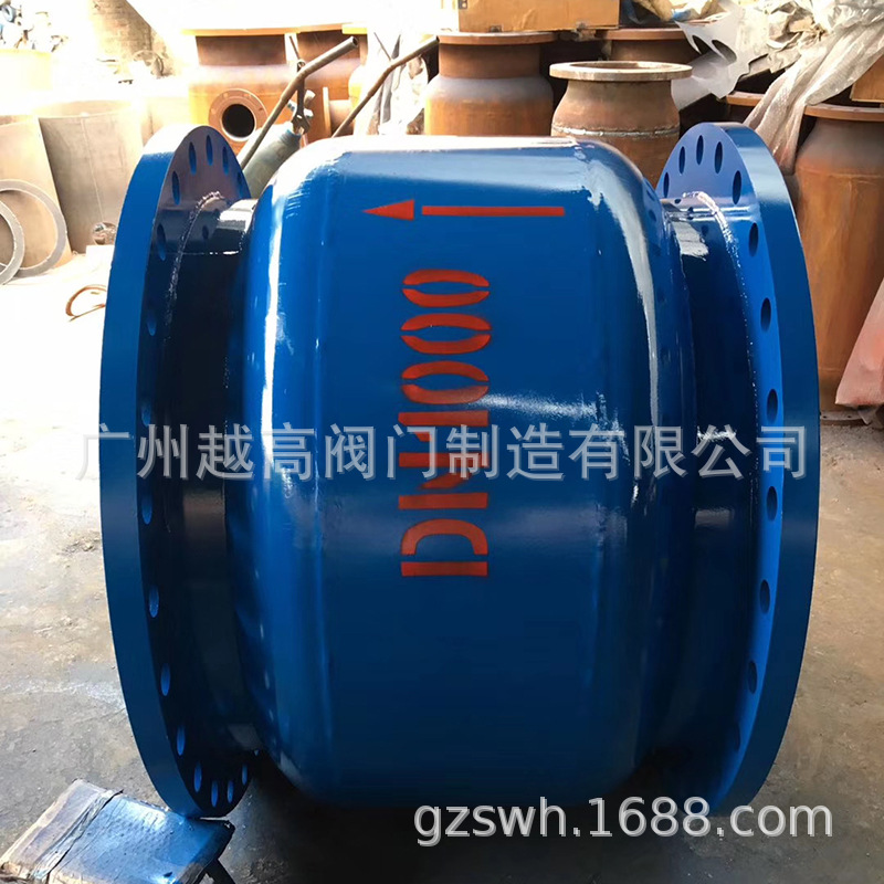 H41X-16节能梭式止回阀 消声法兰止回阀 立式止回阀 逆止阀HC42X