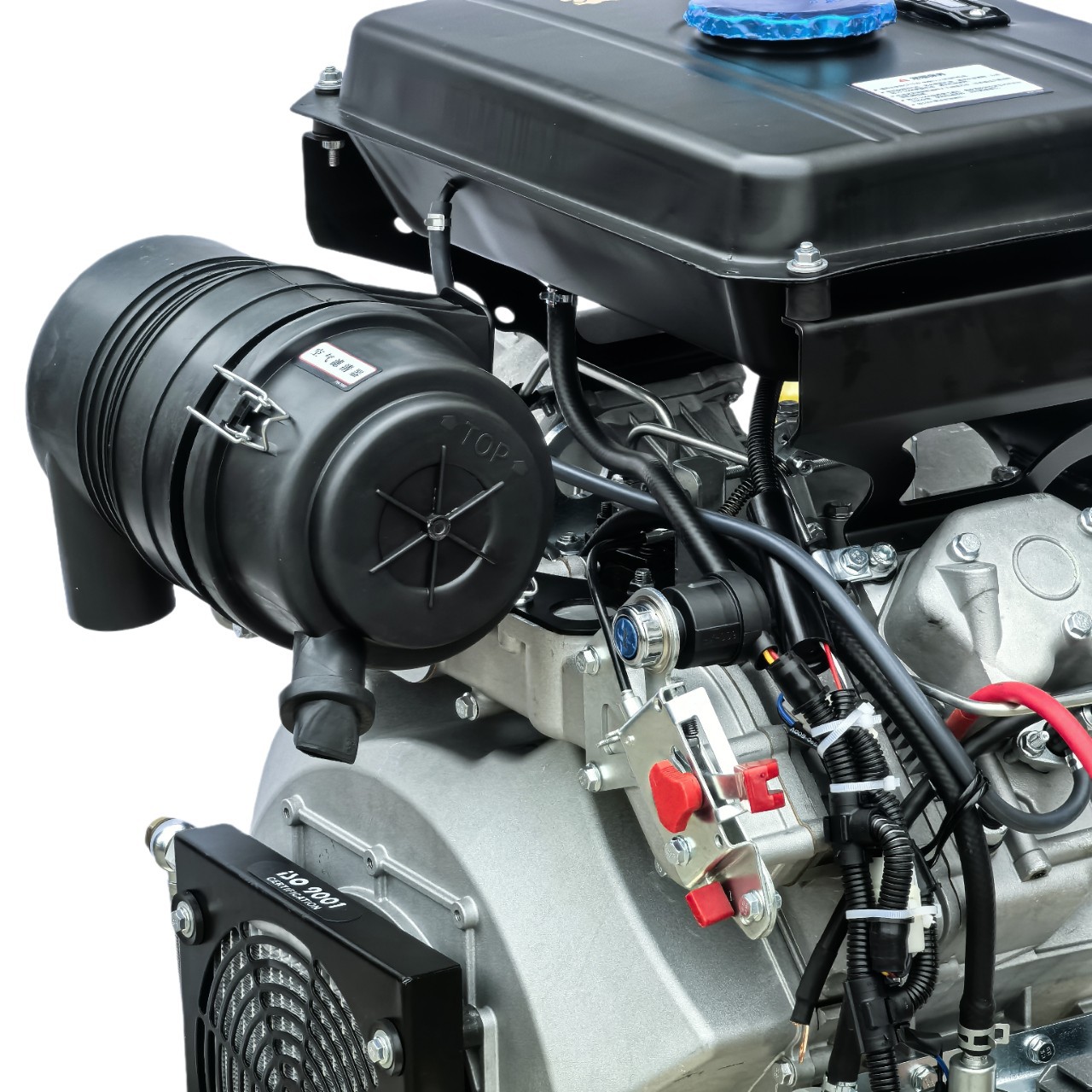 22Kw Dual-Cylinder Air-Cooled Diesel Engine 30 Horsepower 2V100 High-Pressure Dredging Machine Hydraulic Pump Station for Marine Use and Harvesters