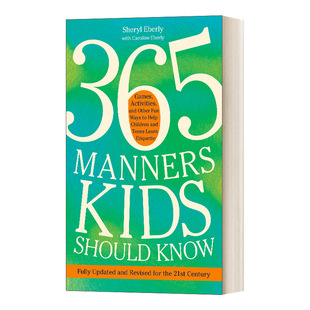 Original English book 365 Manners Kids Should Know 365 polite lines that children need to understand