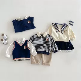 连身衣、爬服;童裤;童T恤