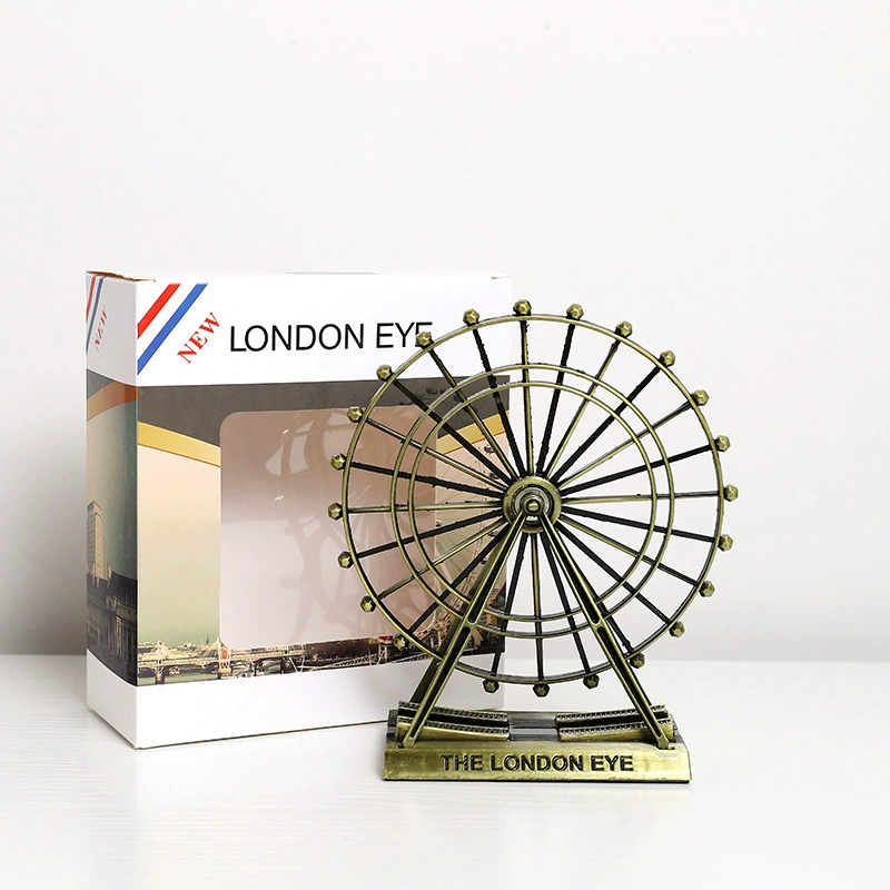 Retro rotating table metal Ferris wheel, Birthday gift