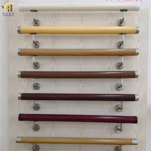 幼儿园医院防撞老人胶木塑木高分子pvc靠墙扶手过道走廊楼梯扶手