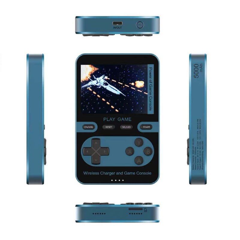 携帯ゲーム機 5000mAh 磁気ワイヤレス電源銀行 22.5 ワット高速充電携帯電話モバイル電源ギフトカスタマイズ|undefined